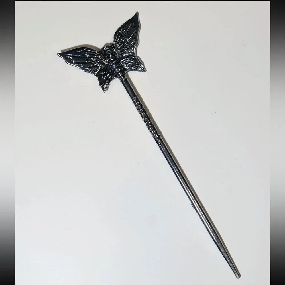 Death Moth Hair Stick - Picture 2 of 3